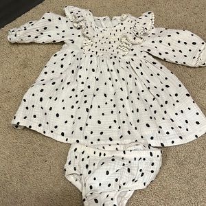 Jessica Simpson Baby Dress Set
